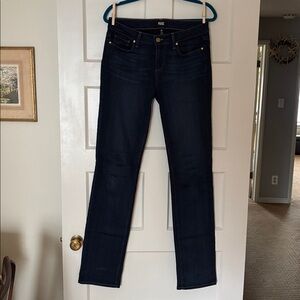 PAIGE Denim Straight leg Indigo Jeans
